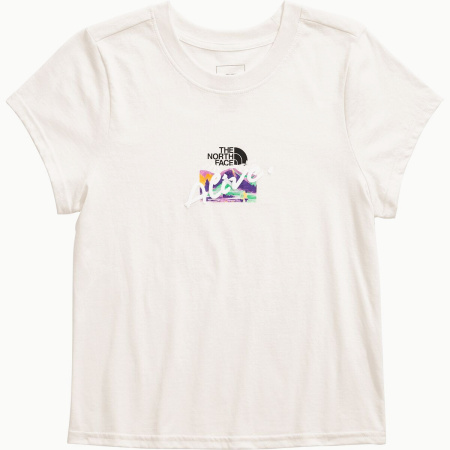 Футболка TNF W S/S Evolution Cutie Tee (Женский; M; WhiteDune IWD)
